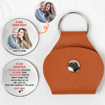 Custom Photo Watercolor A Sweetest Hug To My Daughter, Son - Personalized Pocket Hug 1