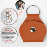 Custom Photo Watercolor Gift For Son Daughter Grandchildren - Personalized Pocket Hug 1