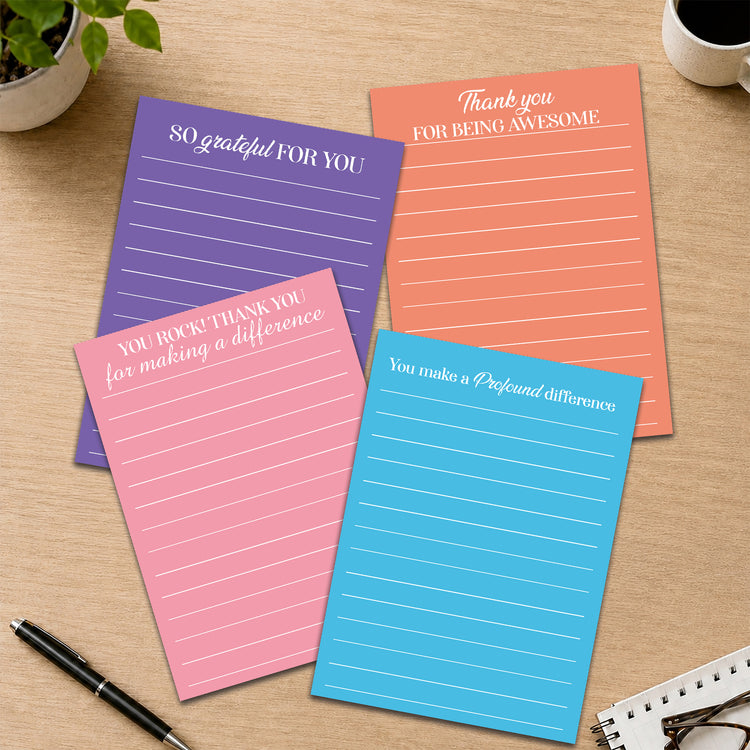 Custom Quote Appreciation Gift For Coworkers, Nurse, Teacher, Social Worker - Personalized Notepad 1