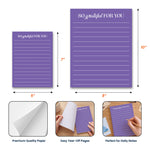 Custom Quote Appreciation Gift For Coworkers, Nurse, Teacher, Social Worker - Personalized Notepad 5