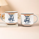 Custom Scrabble Best Team Ever Retro Vintage Gifts For Coworkers - Personalized Mug 3