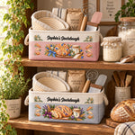 Custom Sourdough Baking Basket Gift For Sourdough Lovers - Personalized Storage Basket 2