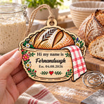 Custom Sourdough Starter Tag Gift For Sourdough Lovers - Personalized Ornament 2