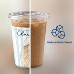 Custom Striped Pattern Watercolor Pet Portrait - Personalized Iced Coffee Sleeve 4