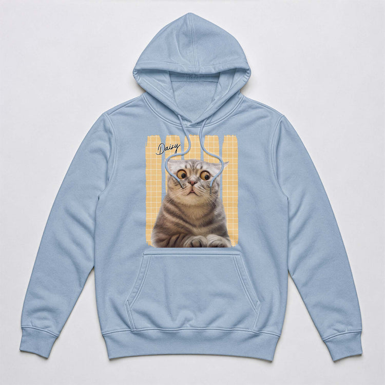Custom Striped Pet Portrait Shirt Gift For Pet Lovers - Personalized Shirt 3