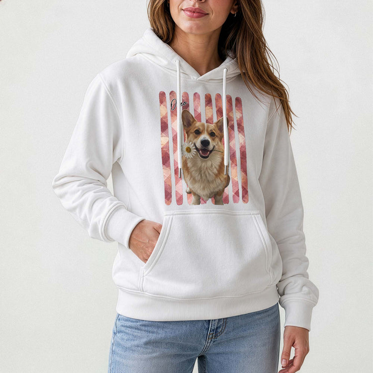 Custom Striped Pet Portrait Shirt Gift For Pet Lovers - Personalized Shirt 5