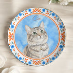 Custom Watercolor Art Pet Photo Gifts For Dog Mom, Cat Mom - Personalized Jewelry Dish 5