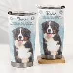 Custom Watercolor Pet Portrait Memorial Gifts - Personalized Tumbler 5