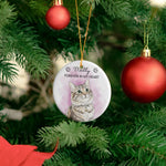 Custom Watercolor Pet Portrait Memorial Pet Loss Gift - Personalized Ornament 5