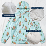 Cute Capybara Gift For Capybara Lovers - Personalized Hoodie 8