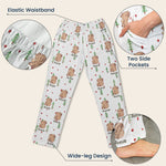 Cute Capybara Gift For Capybara Lovers - Personalized Lounge Pants 5