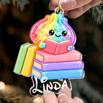 Cute Dumplings Book Lover Gift For Squishy Hunter - Personalized Ornament 4