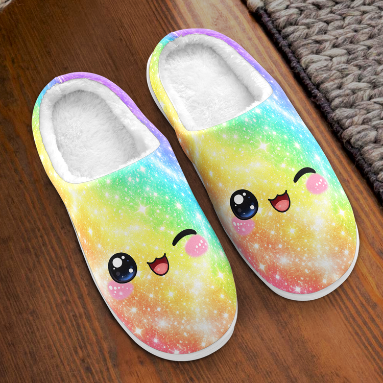 Cute Dumplings Emoji Gift For Squishy Hunter - Personalized Slippers 4