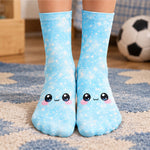 Cute Dumplings Emoji Gift For Squishy Hunter - Personalized Socks 2
