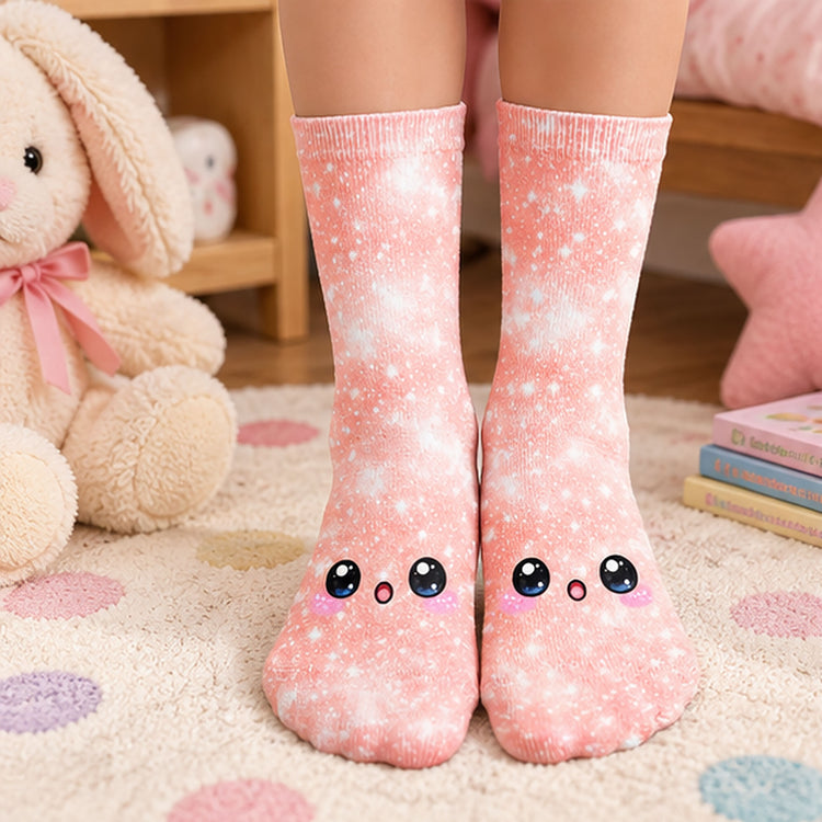 Cute Dumplings Emoji Gift For Squishy Hunter - Personalized Socks 3