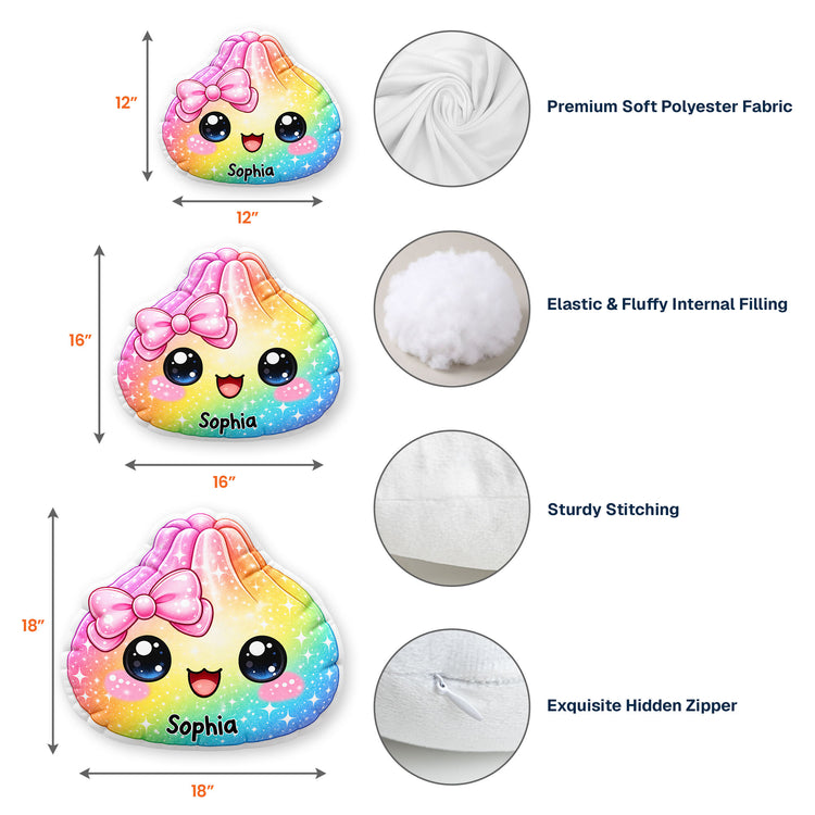 Cute Dumplings Gift For Squishy Hunter - Personalized Pillow 5