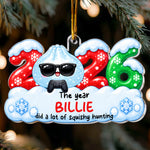Cute Gift For Kids 2026 Cute Dumpling Squishy Hunter - Personalized Ornament 1