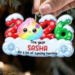 Cute Gift For Kids 2026 Cute Dumpling Squishy Hunter - Personalized Ornament 2