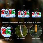 Cute Gift For Kids 2026 Cute Dumpling Squishy Hunter - Personalized Ornament 4