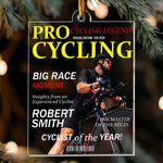 Cyclist Of The Year - Personalized Ornament 1