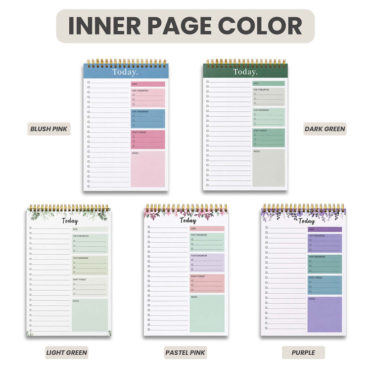 Daily Planner Custom Name, Birth Flower - Custom Planner 6