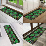 Day Of The Dead Dog Cat Pet Hispanic Mexican Flowers - Personalized Runner Rug 5
