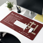 Dream Team Best Team Ever Definition Gifts For Coworkers Custom Scrabble - Personalized Desk Mat 2