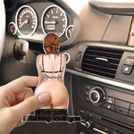 Drive Safe I Fcking Love You Funny - Personalized Car Visor Clip 3