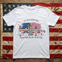 Ducks Flying High For 4th Of July Ducks - Shirt