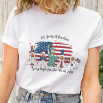 Ducks Flying High For 4th Of July Ducks - Shirt