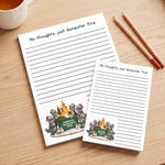 Dumpster On Fire Response Team - Funny Bulk Christmas Gifts For Coworker - Personalized Notepad 1