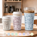 Employee Coworker Appreciation Thank You End Of Year Gift - Personalized Iced Coffee Sleeve 1