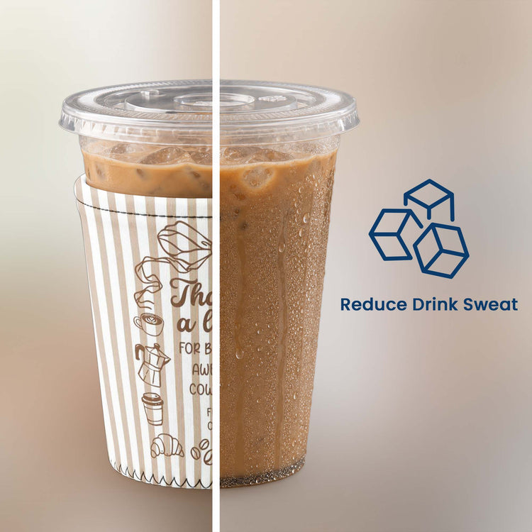 Employee Coworker Appreciation Thank You End Of Year Gift - Personalized Iced Coffee Sleeve 4