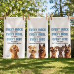 Every Meal You Make, Every Bite You Take, I’ll Be Watching You - Dog Lovers - Personalized Kitchen Towel 2