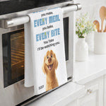 Every Meal You Make, Every Bite You Take, I’ll Be Watching You - Dog Lovers - Personalized Kitchen Towel 4