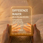 Exchange Gifts, Gag Gift For Women, Men, Coworker, Boss - Personalized Night Light 2