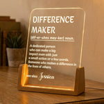 Exchange Gifts, Gag Gift For Women, Men, Coworker, Boss - Personalized Night Light 4
