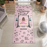 Exercise & Fitness Yoga Lovers Gifts For Her, Women - Personalized Yoga Mat 2