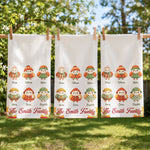 Fall Birds Thanksgiving Decoration - Personalized Kitchen Towel 2