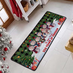 Family 250Th Anniversary Snowman - Personalized Runner Rug 2