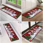 Family 250Th Anniversary Snowman - Personalized Runner Rug 6