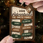 Family Adventure This Year - Personalized Ornament 3