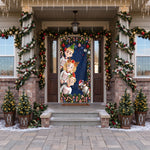 Family Christmas 250Th Year Of Freedom Celebrate - Personalized Door Cover 4