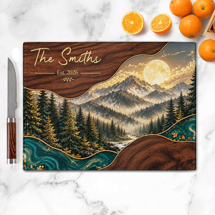 Family House Warming Gift - Personalized Cutting Board 3