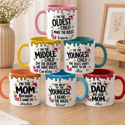 Family Matching Funny Christmas - Personalized Mug