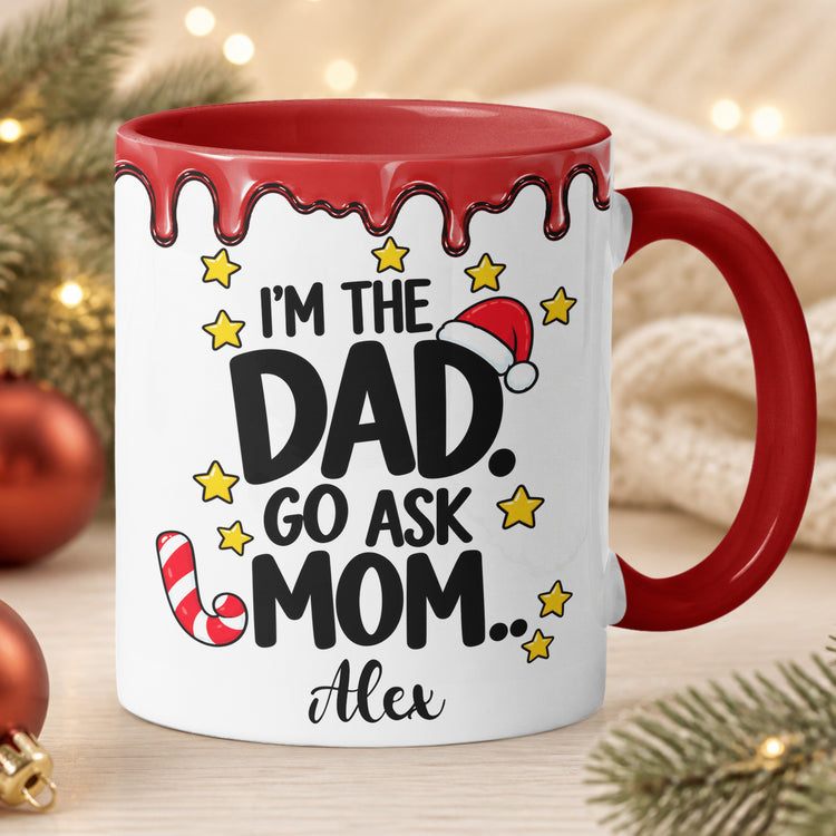 Family Matching Funny Christmas - Personalized Mug 6