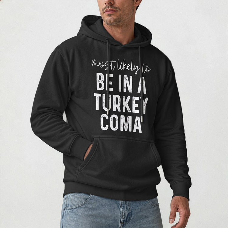 Family Thanksgiving Matching Shirts, Most Likely To, Funny Thanksgiving Party - Personalized Shirt 2