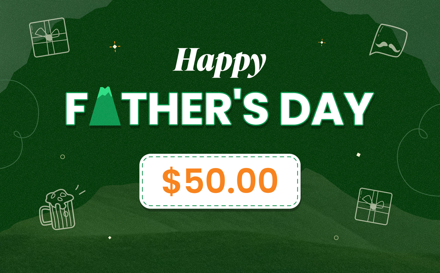 Father's Day Macorner Gift Card