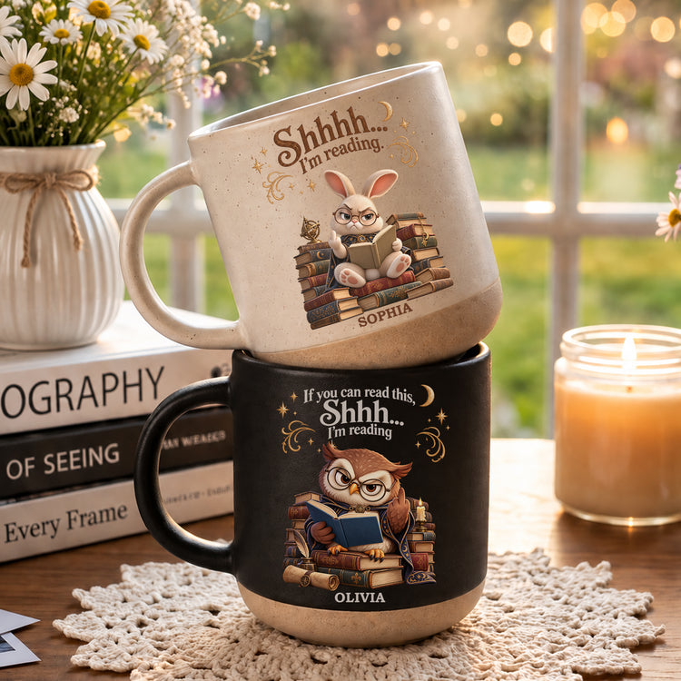 Fck Off, I’m Reading - Funny Gift For Book Lovers - Personalized Mug 2