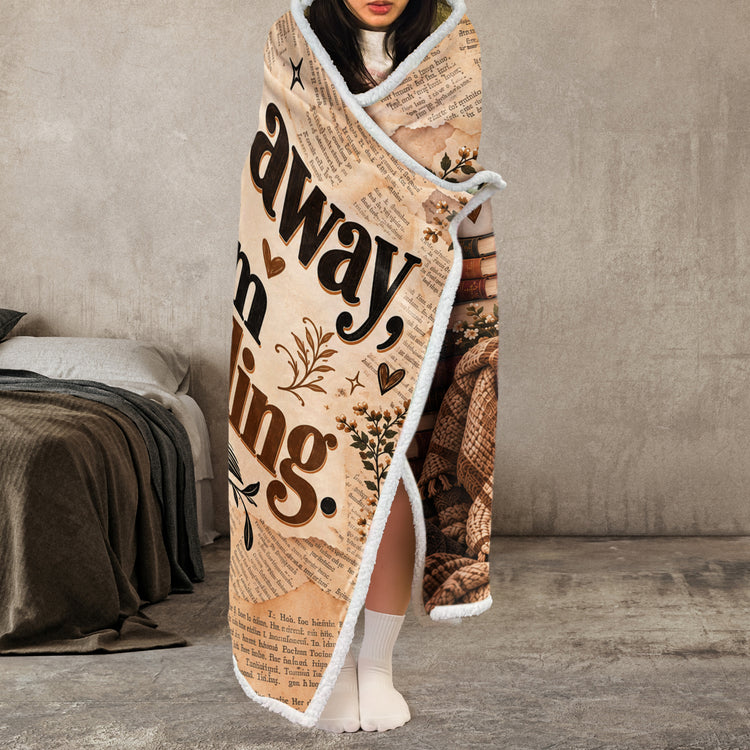 Fck Off, I’m Reading - Funny Reading Blanket For Book Lovers - Personalized Blanket 5